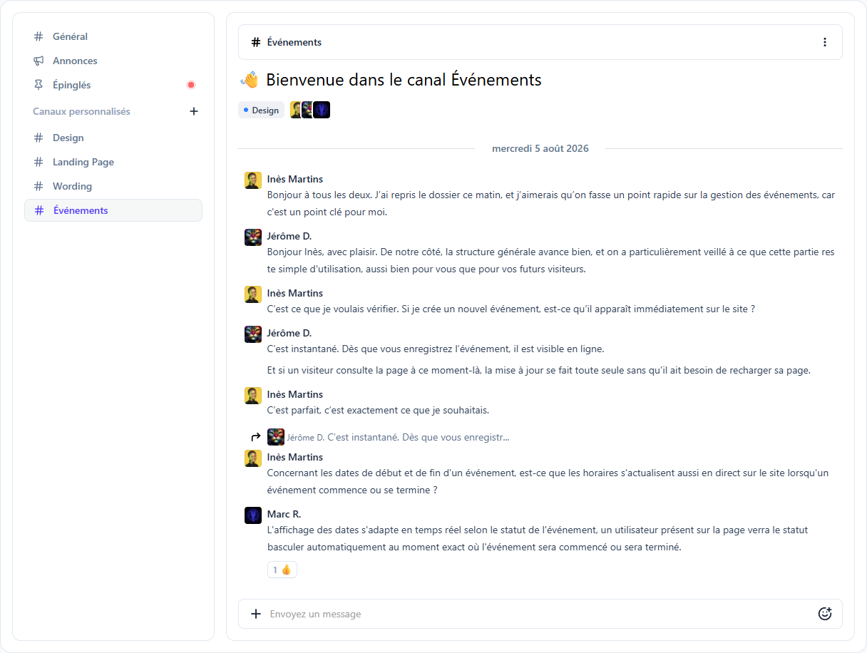 Discussions